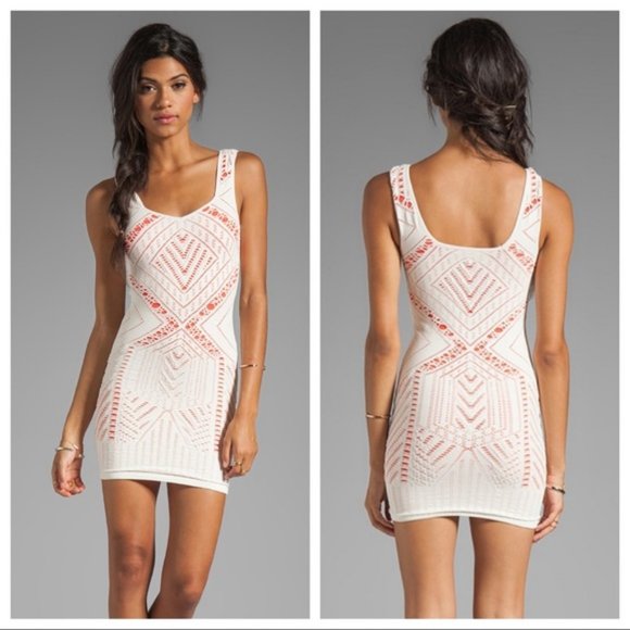 Free People Medallion Slip Mini Bodycon - Picture 1 of 1
